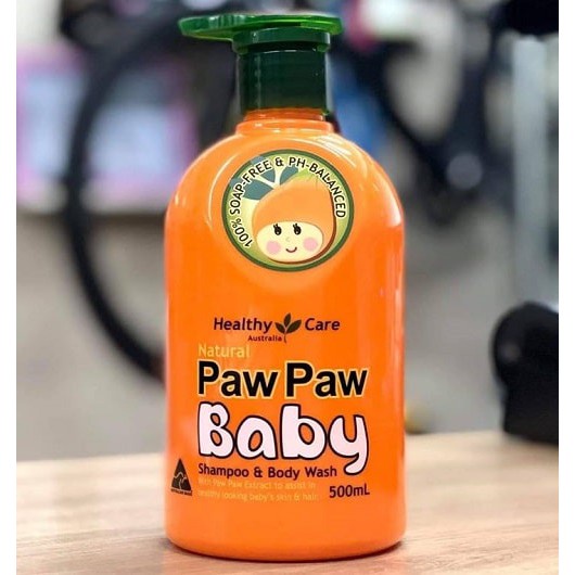 Sữa tắm gội đu đủ paw paw baby healthy care