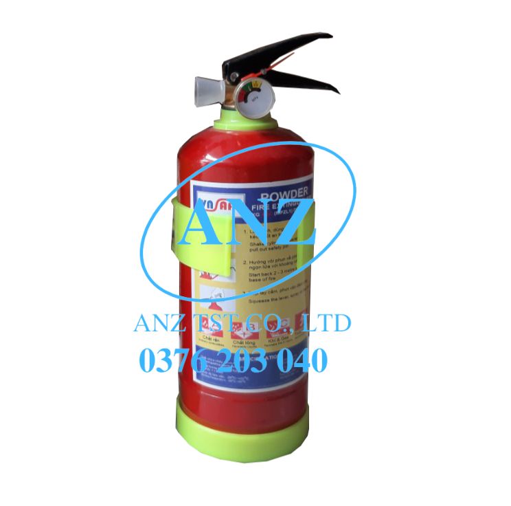 BÌNH CHỮA CHÁY ABC MFZL1 1KG CHUYÊN DÙNG CHO OTÔ VÀ XE TẢI-kèm giá treo- Hình thật 100%