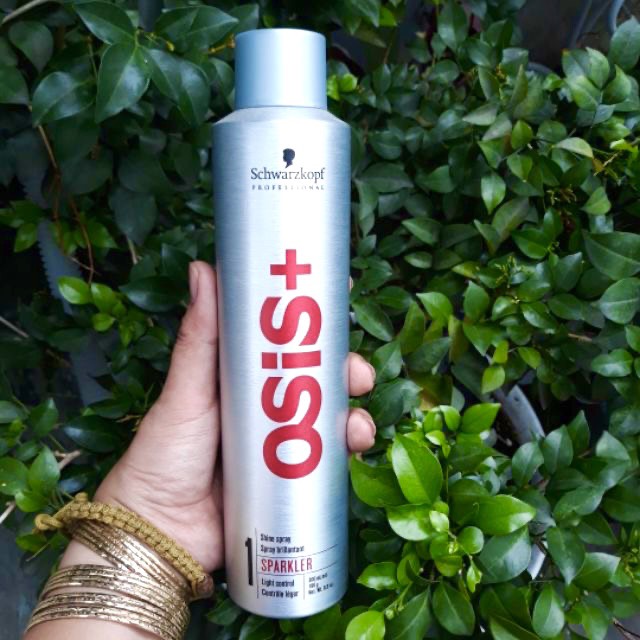 Keo xịt tóc giữ nếp với độ cứng vừa phải schwarzkopf osis 2+ freeze 300ml