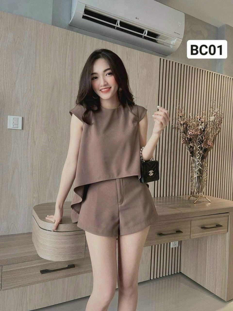 Set đồ đùi giả khóa xinh xắn