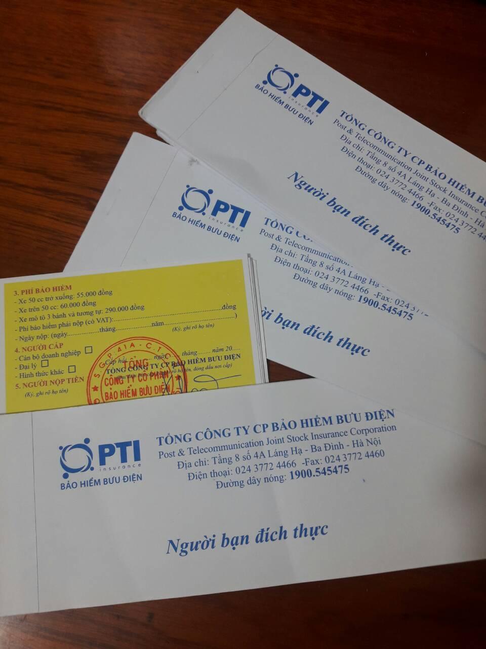 Bảo hiểm xe máy pti 2 năm 79k
