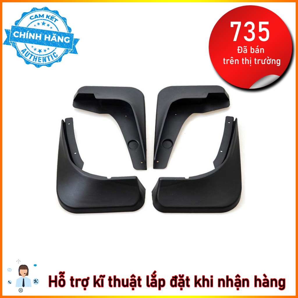 Bộ 4 chắn bùn bánh xe cruze 2011-2018