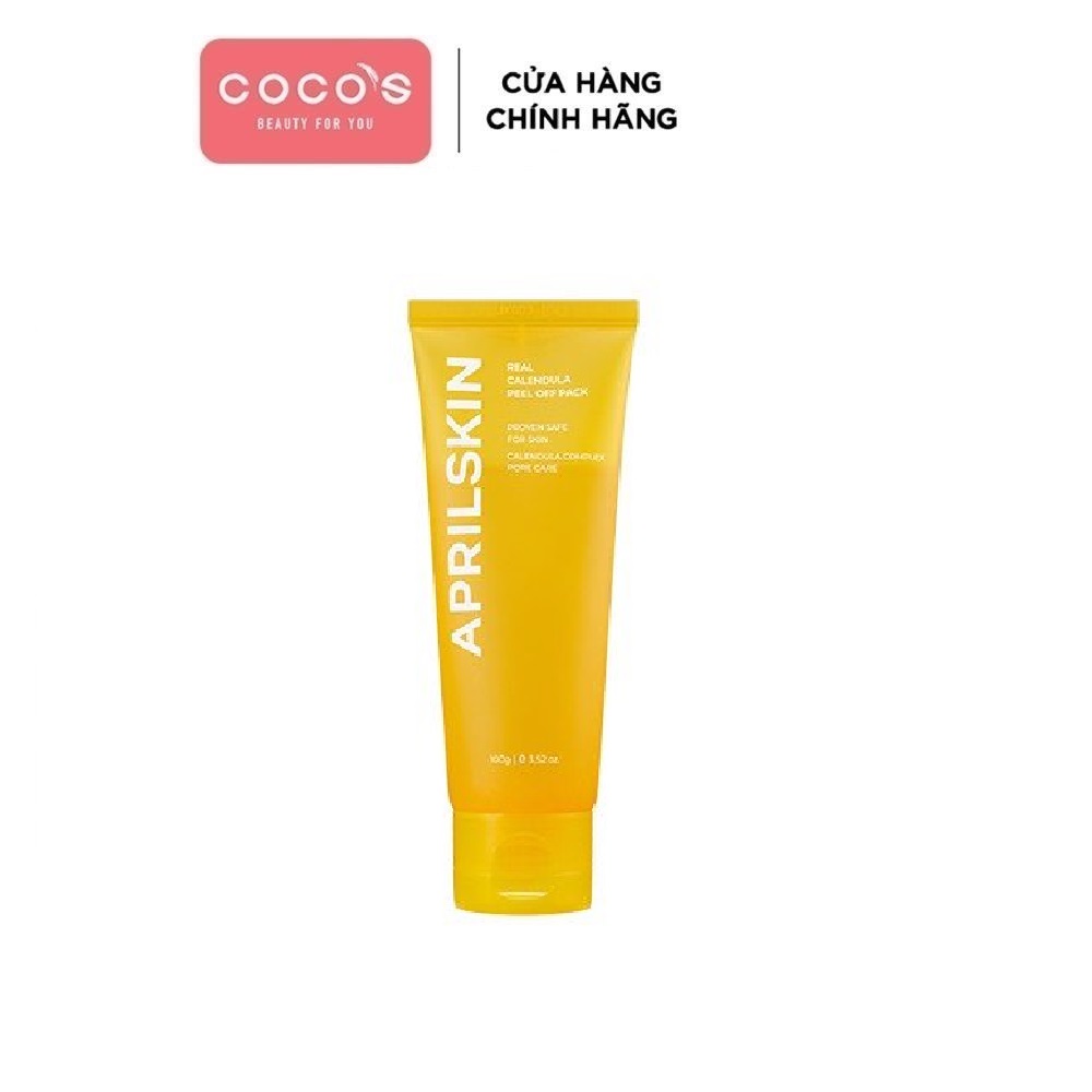 Mặt nạ lột tẩy tế bào da chết - Aprilskin Real Calendula Peel Off Pack 100g