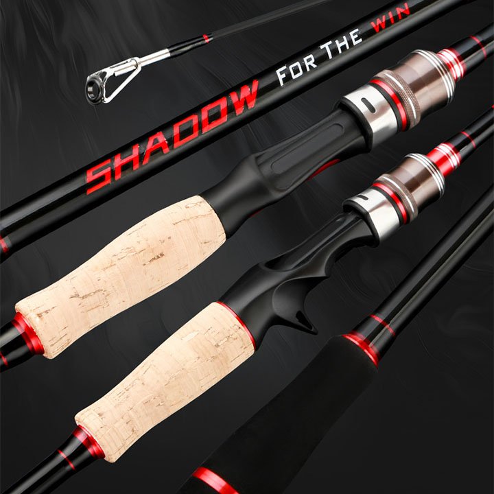 Cần câu lure đứng/ngang shadow for the win 2 ngọn m/ml