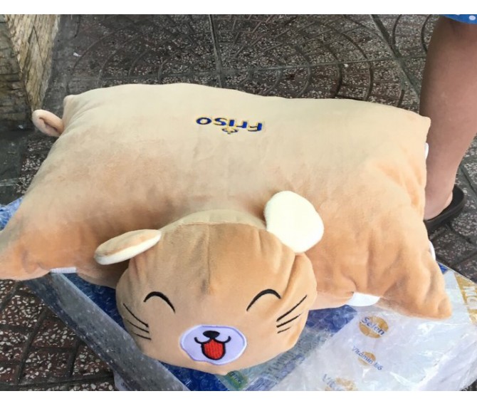 Gối đi xe an toàn cho bé. Quà khuyến mãi sữa Friso