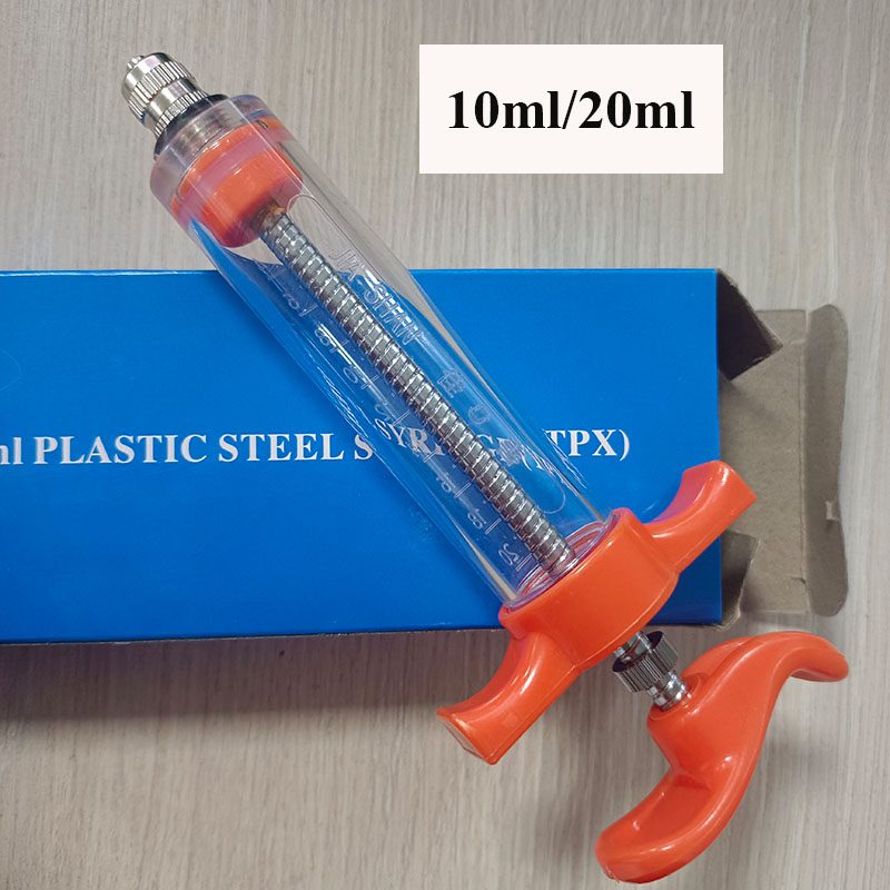 Xilanh meka, ống tiêm xi lanh pháp tiêm gia súc lợn bò dê -xilanh thú cưng 10ml 20ml meka
