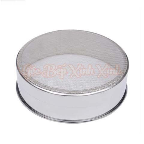 Ray bột tròn inox 15cm