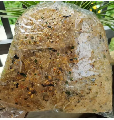 bánh tráng rong biển tỏi phi