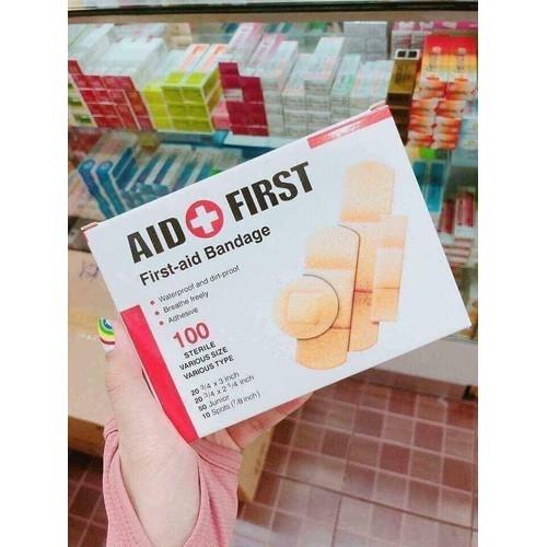 [HCM]COMBO 1 HỘP 100C BĂNG CÁ NHÂN AID FIRST HÀNG NỘI ĐỊA XUẤT KHẨU CAO CẤP