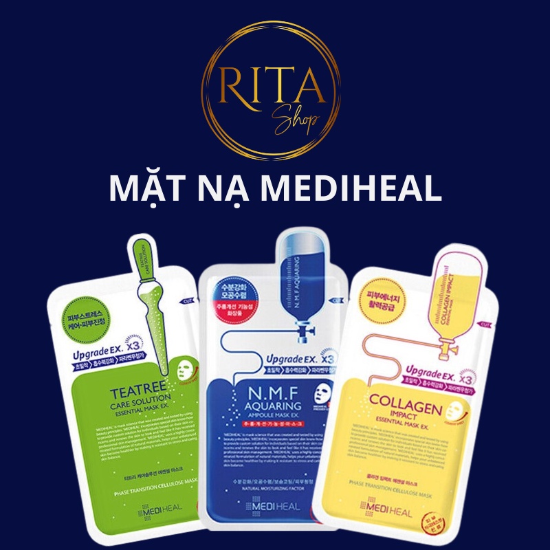 Mặt nạ giấy dưỡng ẩm da mediheal 24ml