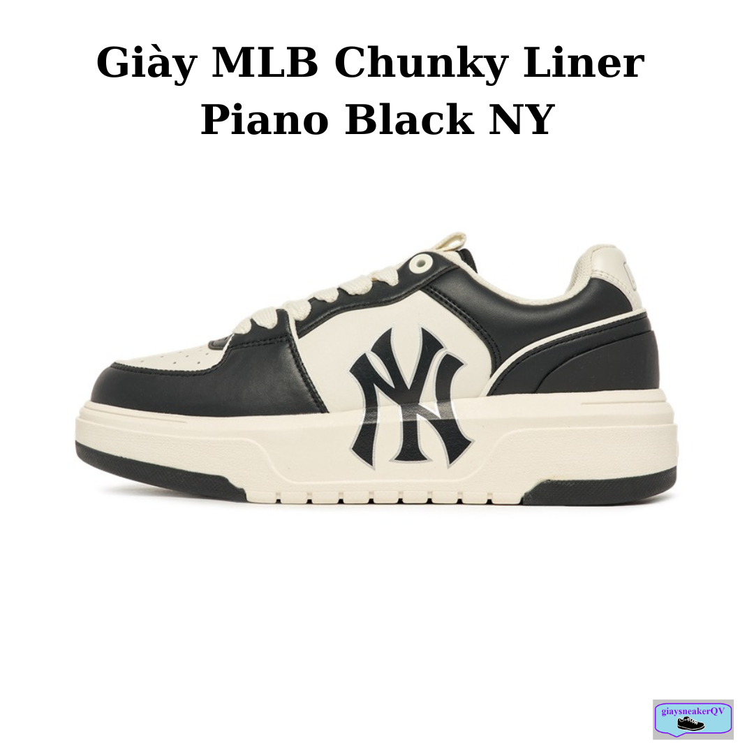 Giày MLB NY Chunky Linner Đen 11 Shop Giày MLB NY REP 11