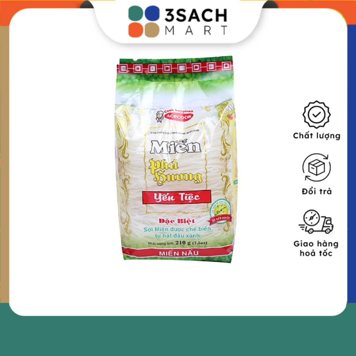 Miến Yến Tiệc Phú Hương - gói 210gr
