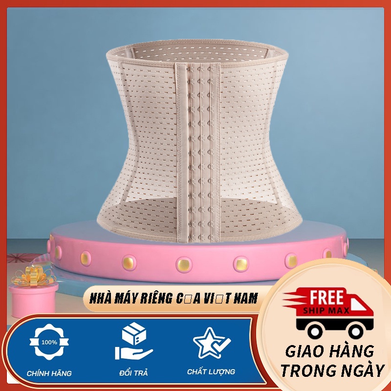 Đai nịt bụng giảm mỡ bụng định hình eo sau sinh Đai nịt bụng giảm mỡ eo thon săn chắc