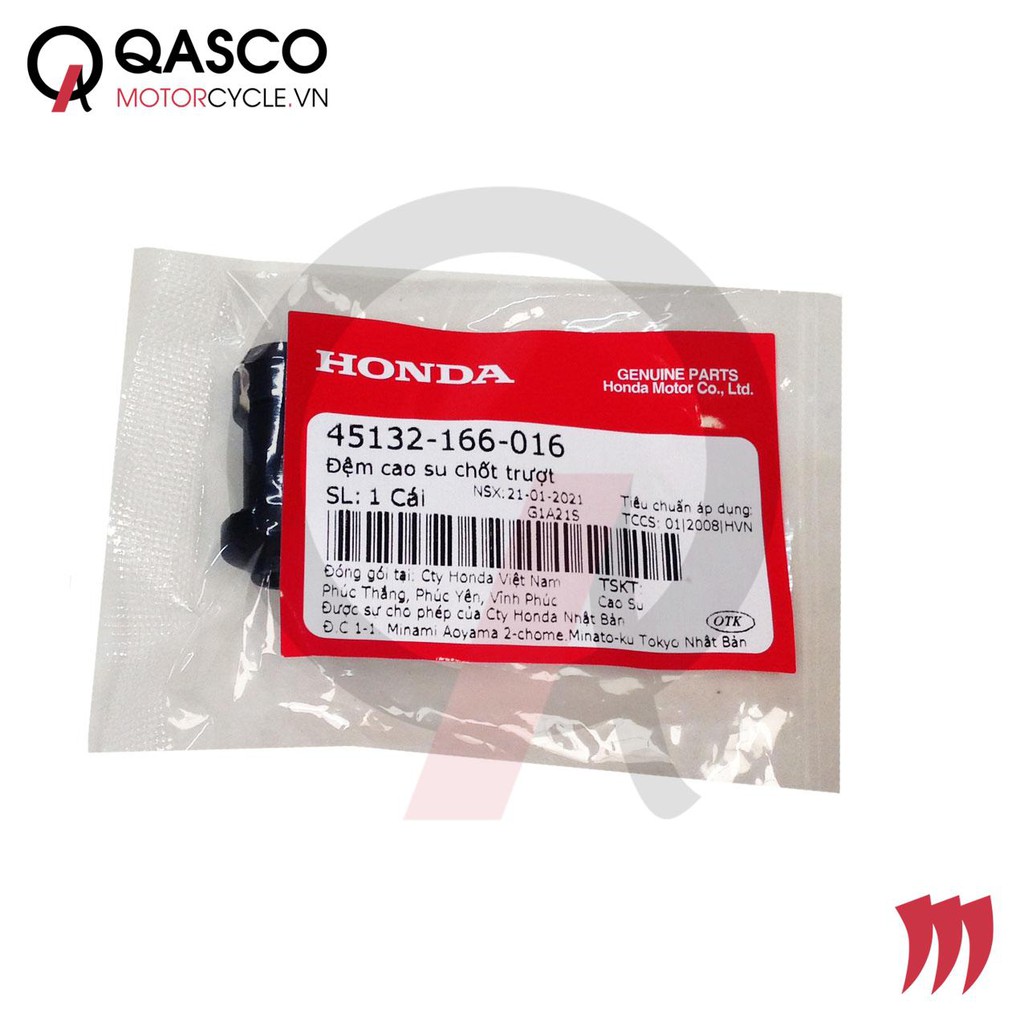 Đệm cao su chốt trượt phanh ab / click / lead / vision / pcx / sh / wave / future và nhiều xe qasco
