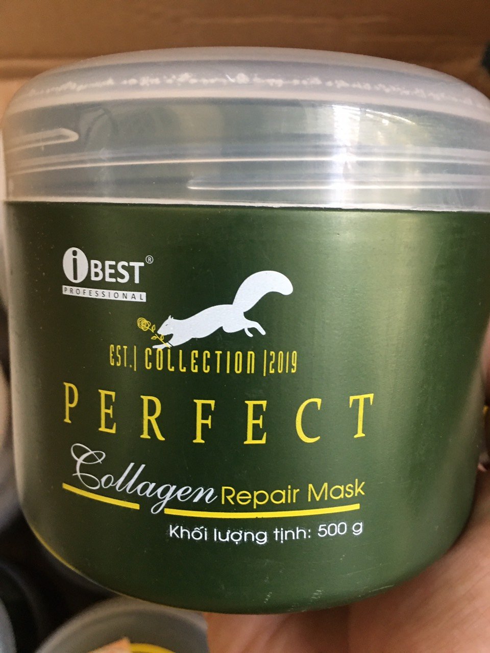 Hấp dầu tơ tầm ibest perfect collagen 500ml