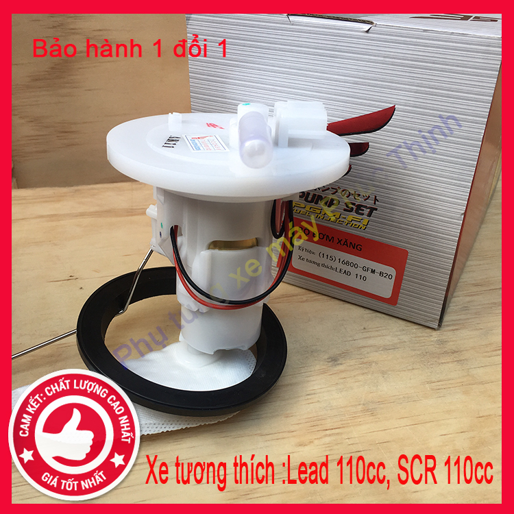 Bơm xăng xe máy honda lead 110cc scr 110cc, bảo hành 6 tháng