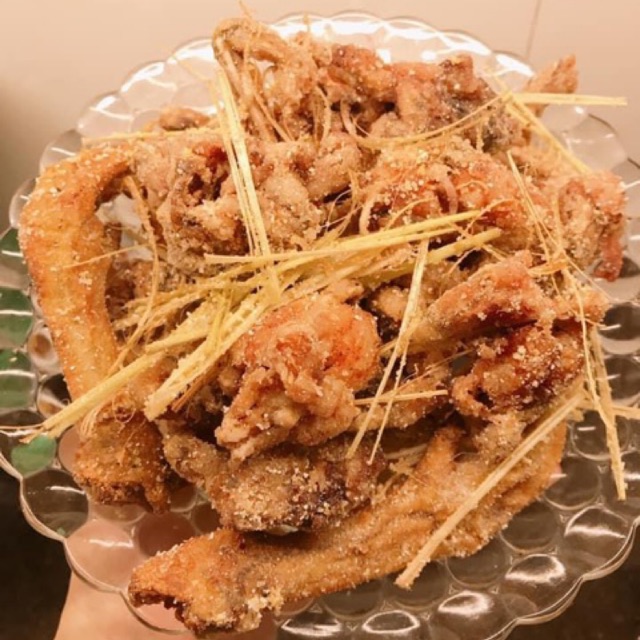 Bột rang muối nhà làm (sụn ,bề bề,gà rang muối)