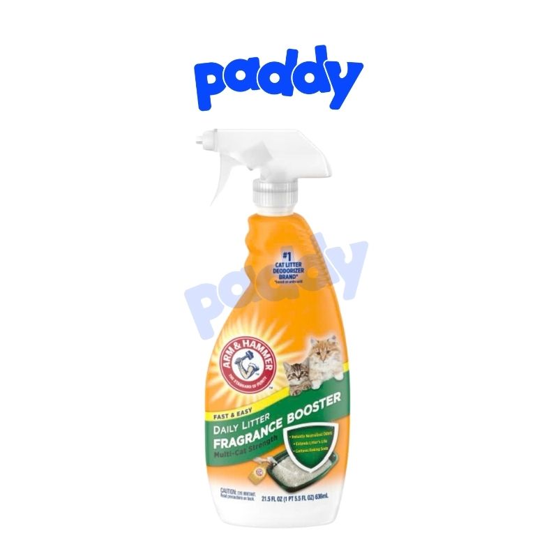 Xịt Khử Mùi Cát Vệ Sinh Cho Mèo Arm & Hammer 636ml