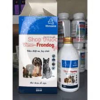 Vime-Frondog Chai xịt ve rận, bọ chét cho chó & mèo