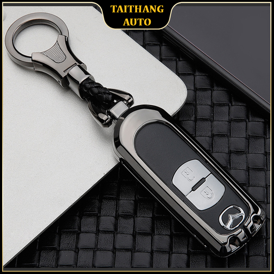 Ốp chìa khóa mazda, bảo vệ chìa khóa mazda 3, mazda 6, mazda 2, mazda cx5 , mazda cx8, chất liệu metal cao cấp, bảo vệ smartkey tuyệt đối, kiểu dáng sang trọng và hiện đại