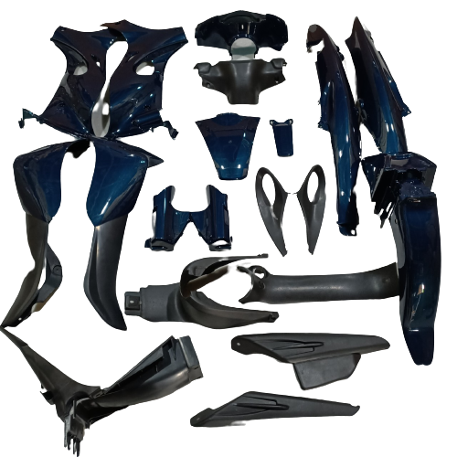 Bộ vỏ nhựa xe máy JUPITER R màu XANH NHỚT [ KÈM ỐC - TEM ] dàn áo xe máy jupiter giá rẻ , chất lượng