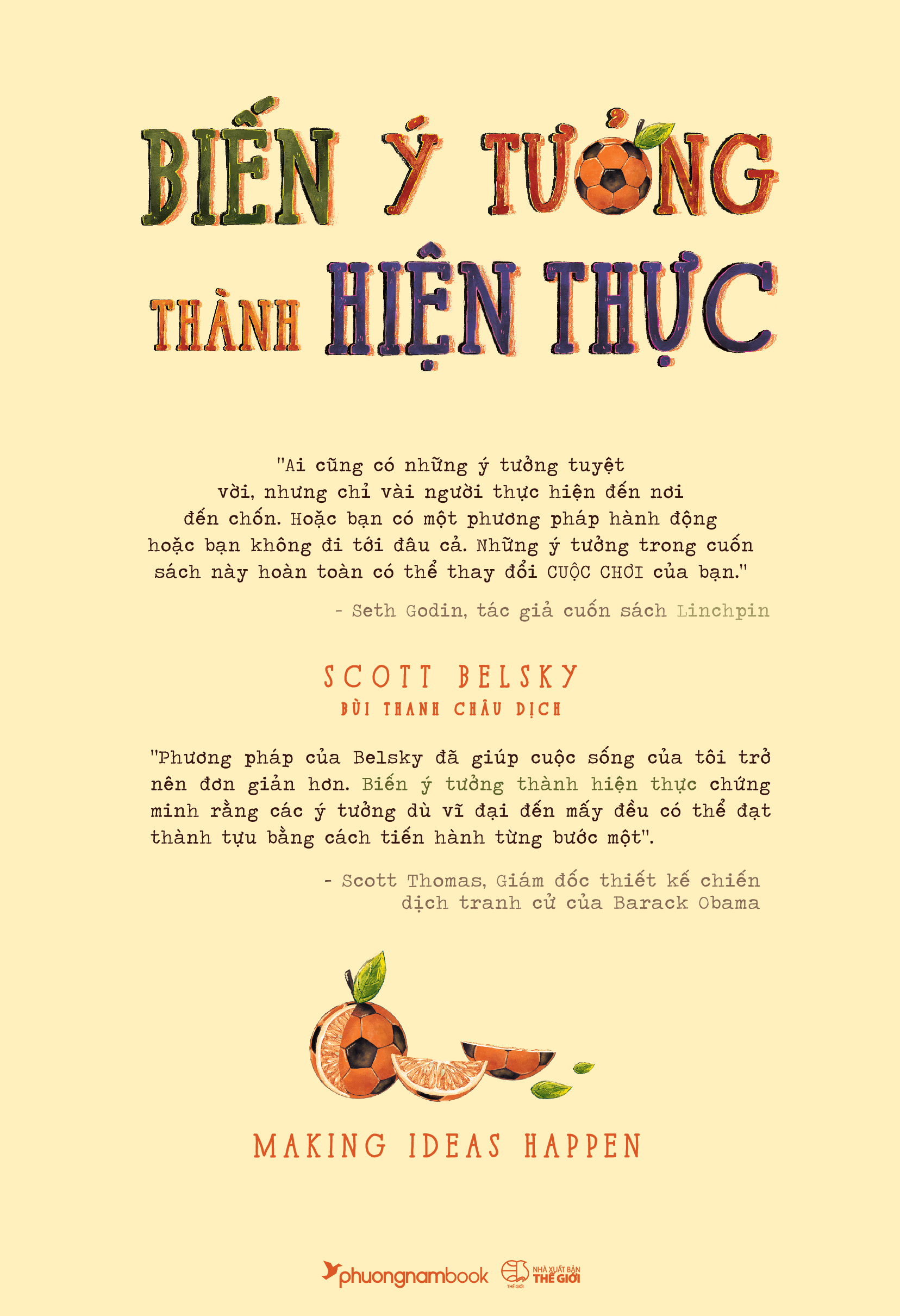 Sách - Biến ý tưởng thành hiện thực - Phương Nam Book