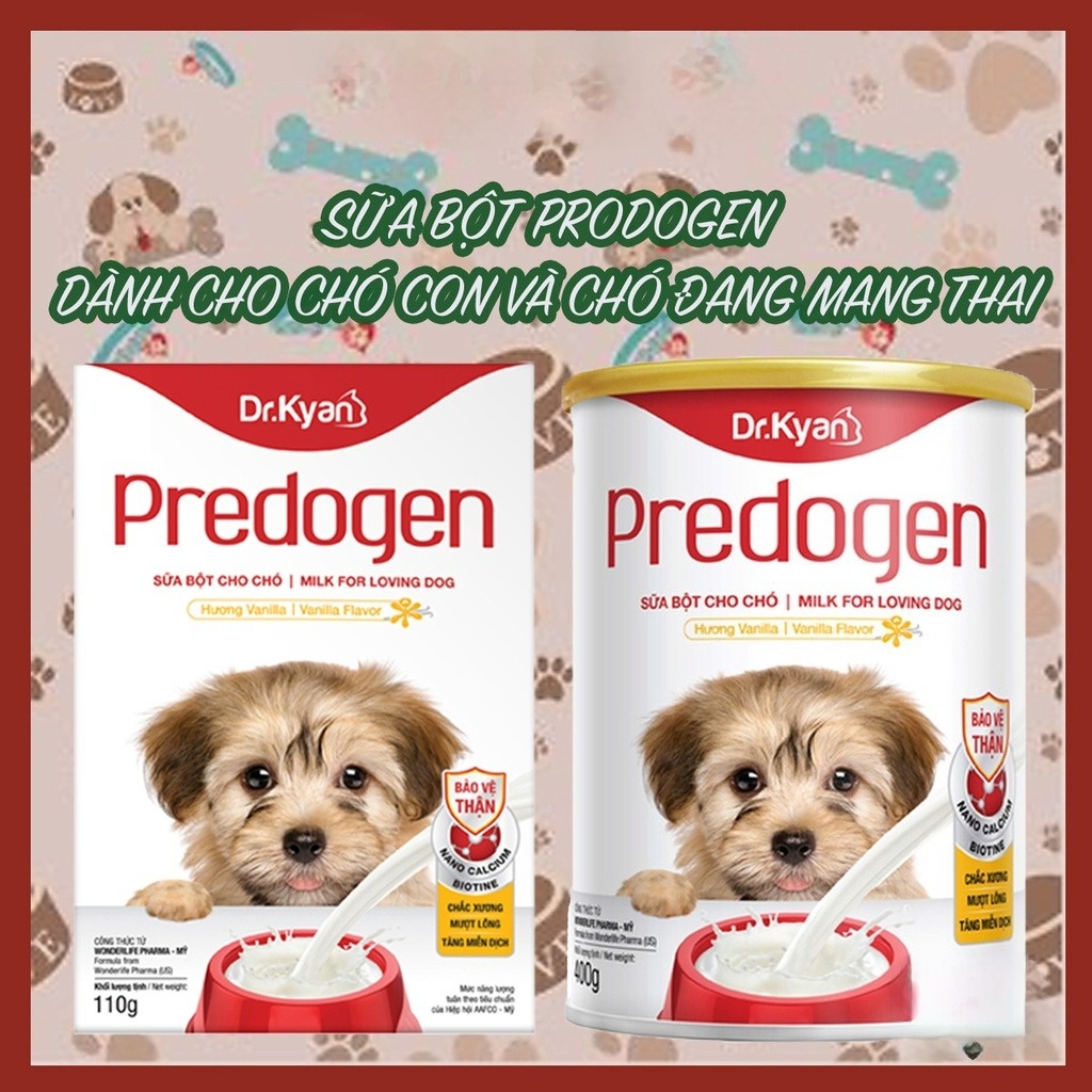 SỮA BỘT PREDOGEN DÀNH CHO CHÓ CON VÀ CHÓ ĐANG MANG THAI - GÒNPETSHOP