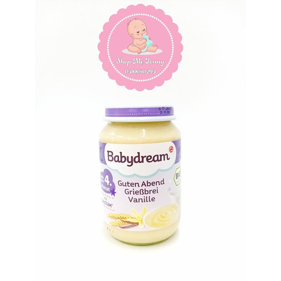 Hũ dinh dưỡng Ngọt  Babydream Đức Vị VANI ( Date T4/2021)
