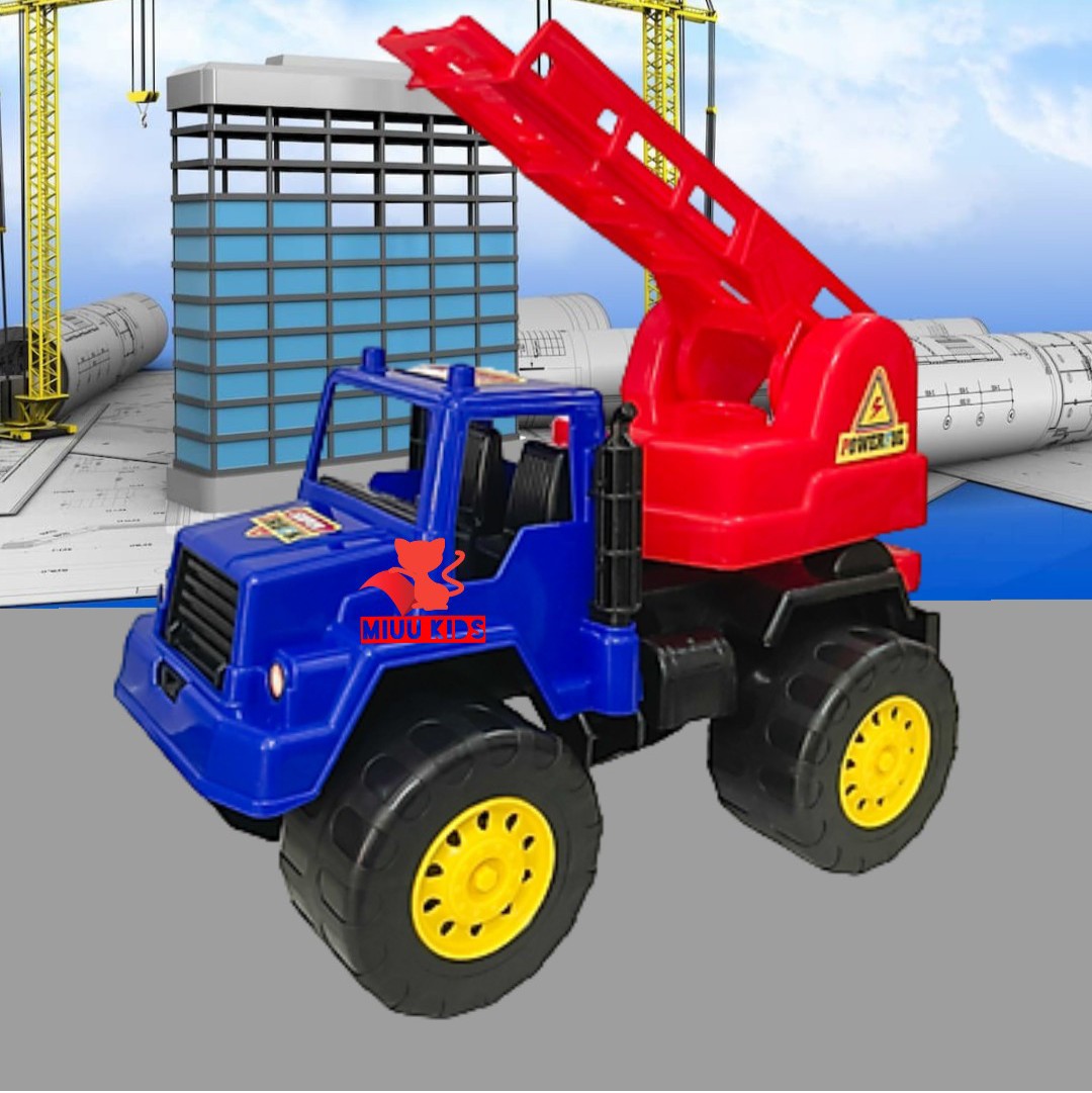 Đồ chơi mô hình xe công trình stt-xe thang hàng việt nam