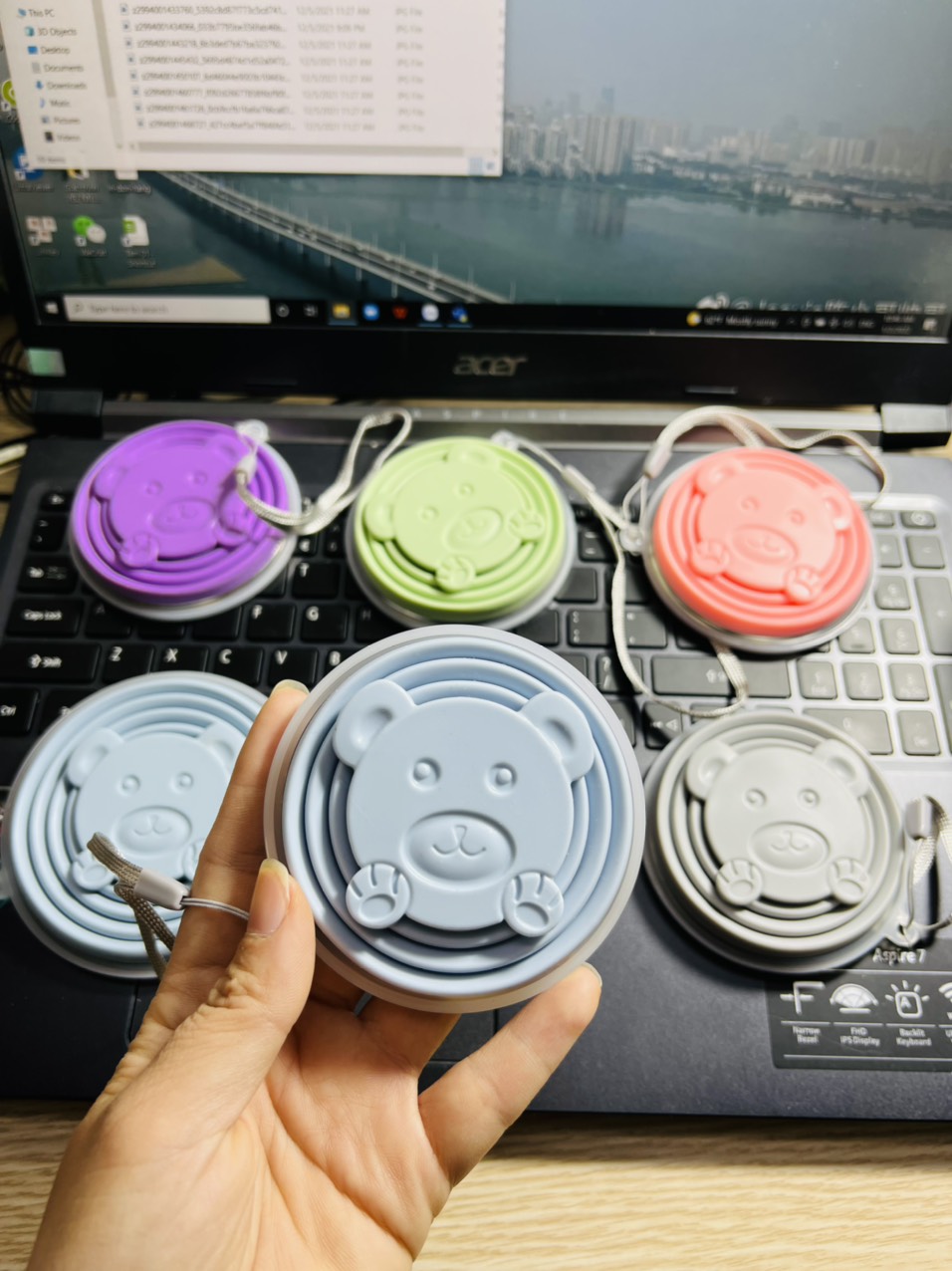 Cốc Silicon Gấp Gọn Chịu Nhiệt Độ Cao - 1