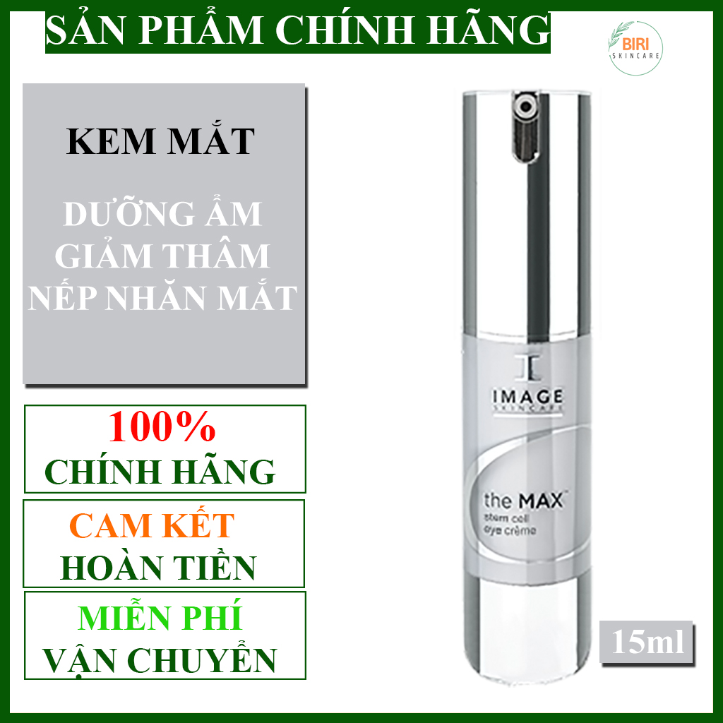Kem chống nhăn giảm bọng mắt the max stem cell eye crème 15ml