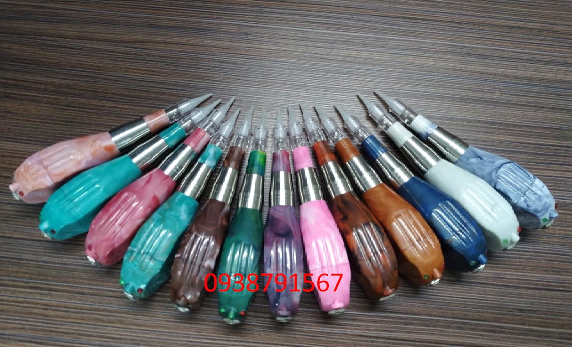 [HCM]Máy phun xăm thần thánh TÍCH ĐIỆN và CHỈNH TỐC ĐỘ CHỈNH KIM - Phun tán bột lông mày siêu đẹp