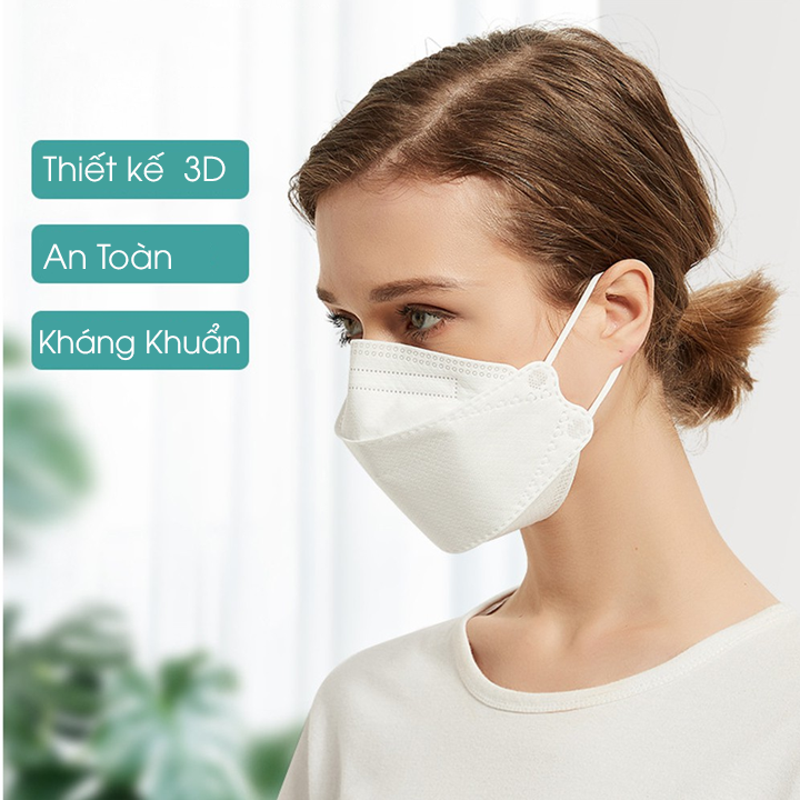 Hộp 50c Khẩu Trang 3D Mask LONG HƯNG Chính Hãng Công Ty - Công Nghệ Nhật Bản.