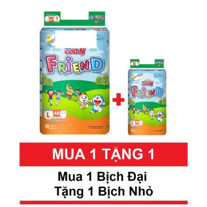 Bỉm quần goon friend tặng 6 miếng - vsb-bim-24