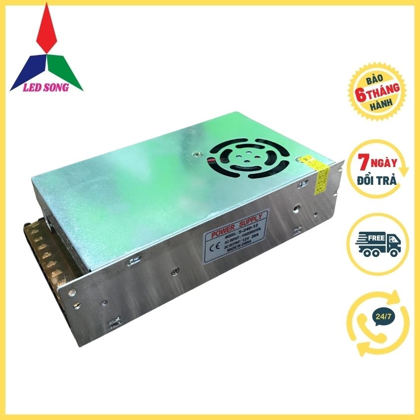 Nguồn tổ ong 12v 20a loại tốt