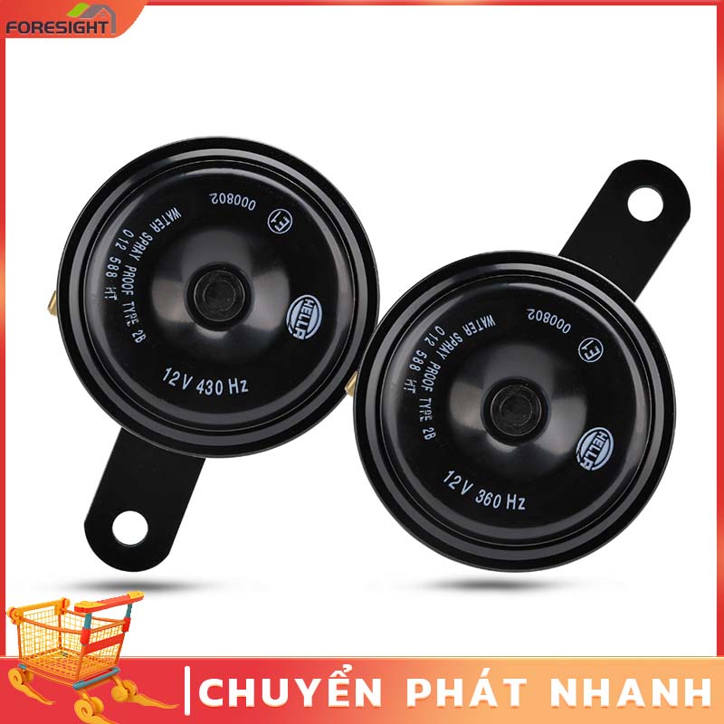 Còi đĩa, còi sên denso chính hãng cặp kèn dĩa ô tô ,xe máy 12v