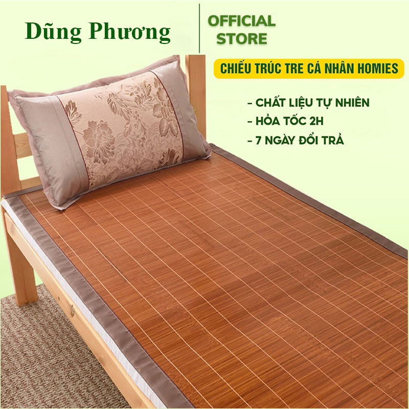 Chiếu trúc tre tự nhiên dành cho giường cá nhân, giường tầng kí túc xá - mát lạnh mùa hè