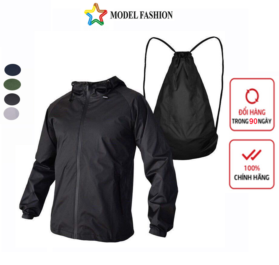 Áo Khoác Dù Nam Gapro Fashion  Chuyển Đổi Thành Balo 2 Trong 1 Cực Chất Gapro Fashion - AKD32