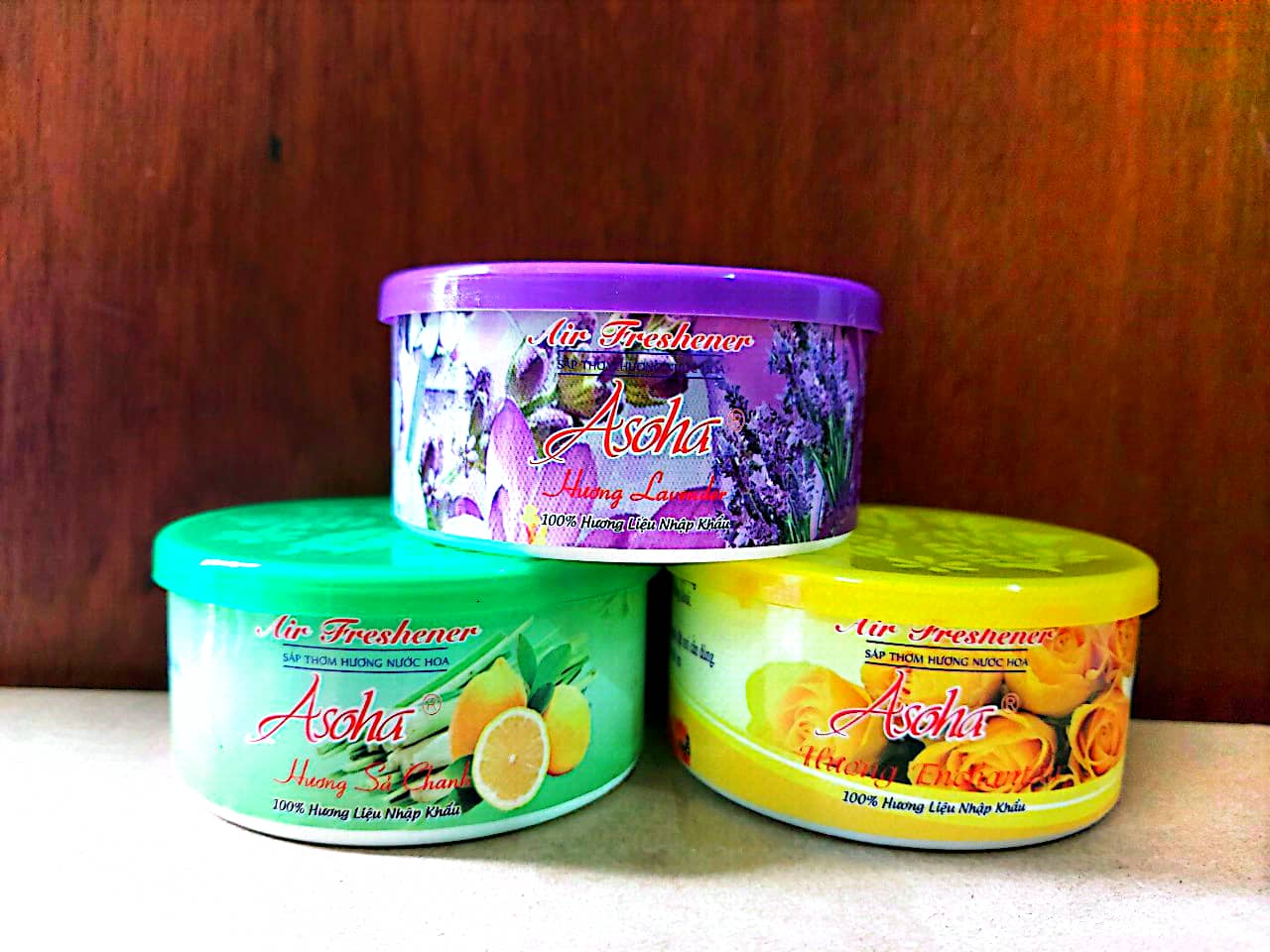 Sáp thơm phòng asoha 100g