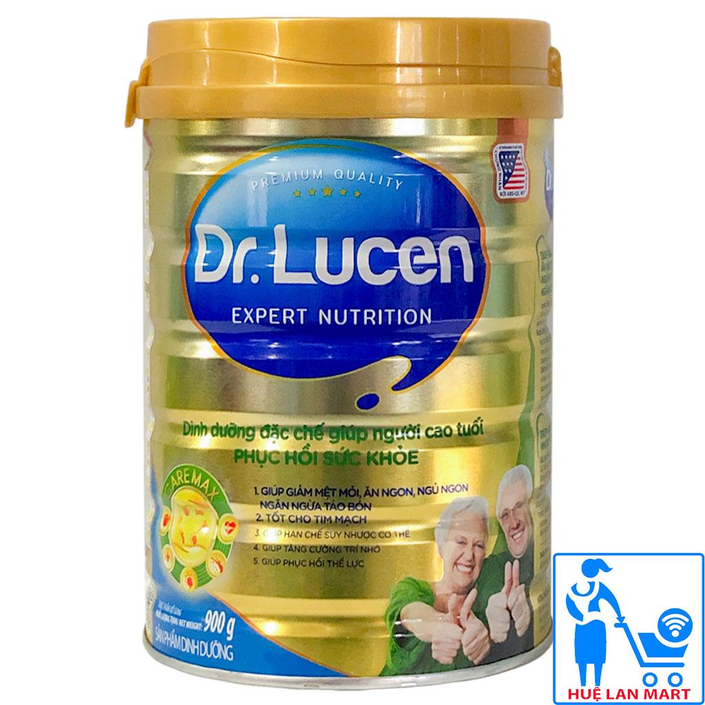 Sữa Bột Nutifood Dr.Lucen CareMax Hộp 900g (Dinh dưỡng đặc chế giúp người cao tuổi PHỤC HỒI SỨC KHỎE)