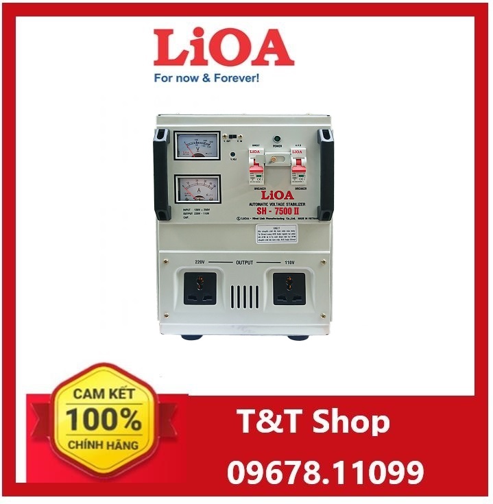 Ổn áp Lioa SH-7500II