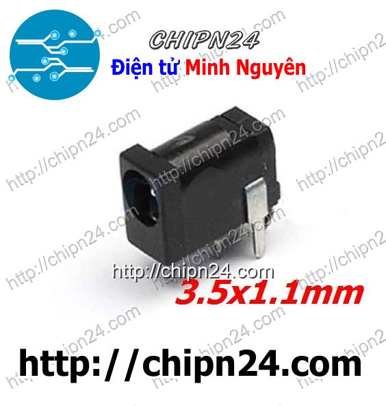 Jack dc hàn bo 3.5x1.1mm