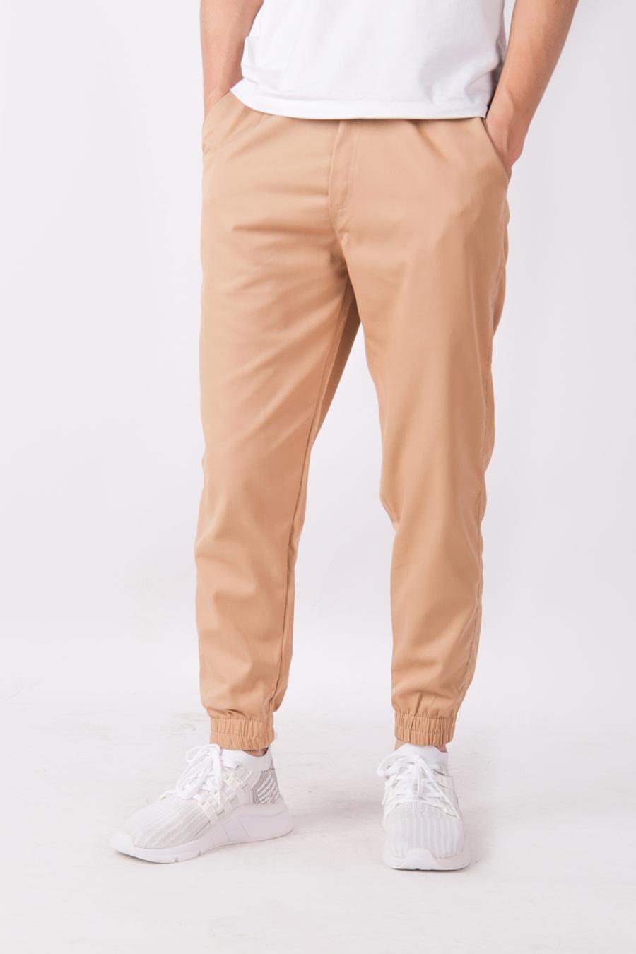 Quần Jogger Kaki Nam Dáng Thể Thao Chất Lượng Cao