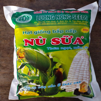 Hạt giống bắp nếp nù sữa Lương Nông gói 400 gram