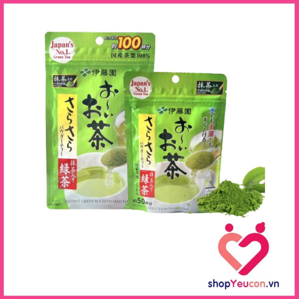 Bột trà xanh matcha nguyên chất 40g nhật bản t5/2023