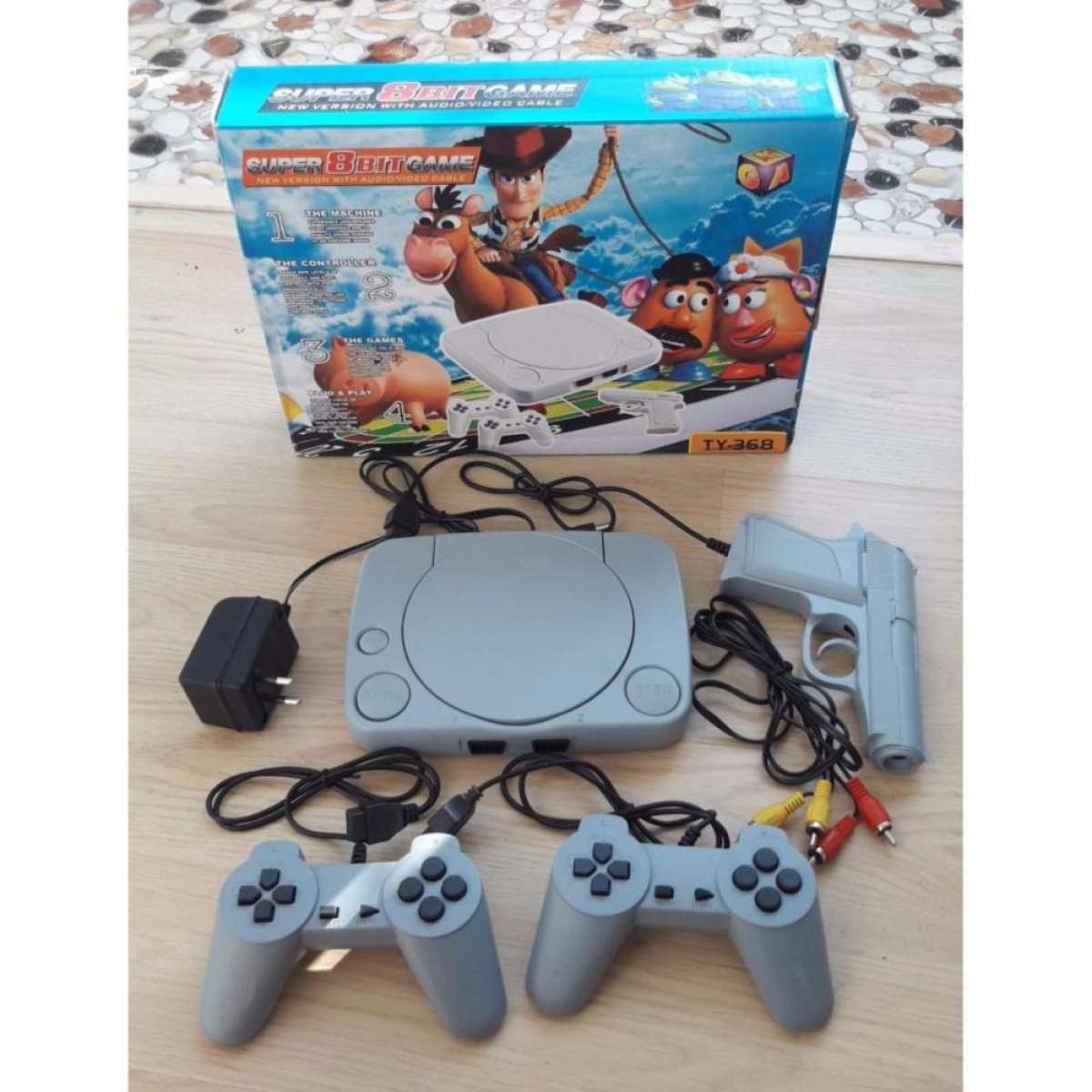 [HCM]Máy chơi game 4 nút contra  ( có game trong máy )