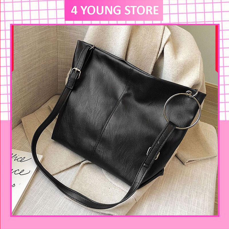 Túi xách da đeo vai thời trang Hàn Quốc xu hướng mới 2020 kích thước 29x38cm - Túi đeo chéo nữ T01