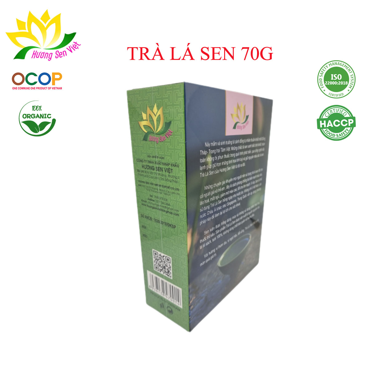 Trà lá sen - cty hương sen việt