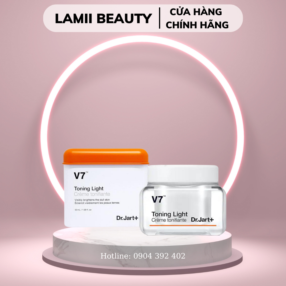 Kem dưỡng trắng da DR.JART+ V7 toning light mẫu mới