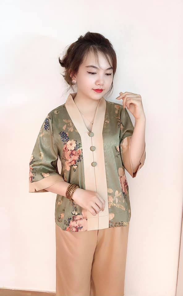 Set lụa đi chùa cao cấp và sang trọng nhất hiện nay